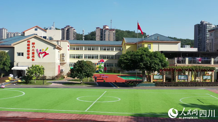 瀘州市兒童福利院。曾凱攝
