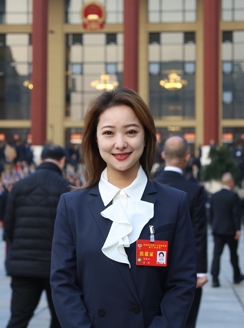 四川省政協(xié)委員鄭勝蘭。本人供圖