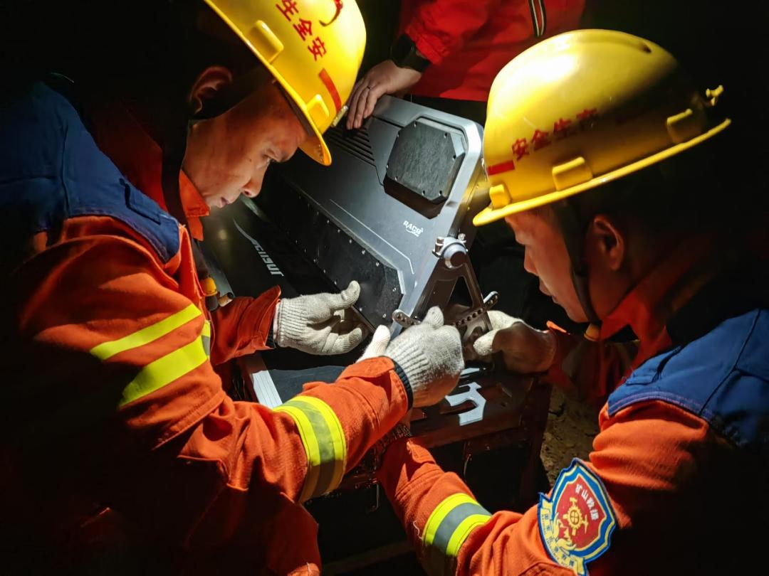 救援現(xiàn)場。四川省應急管理廳