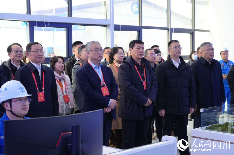 視察現(xiàn)場。人民網(wǎng)記者  李平攝