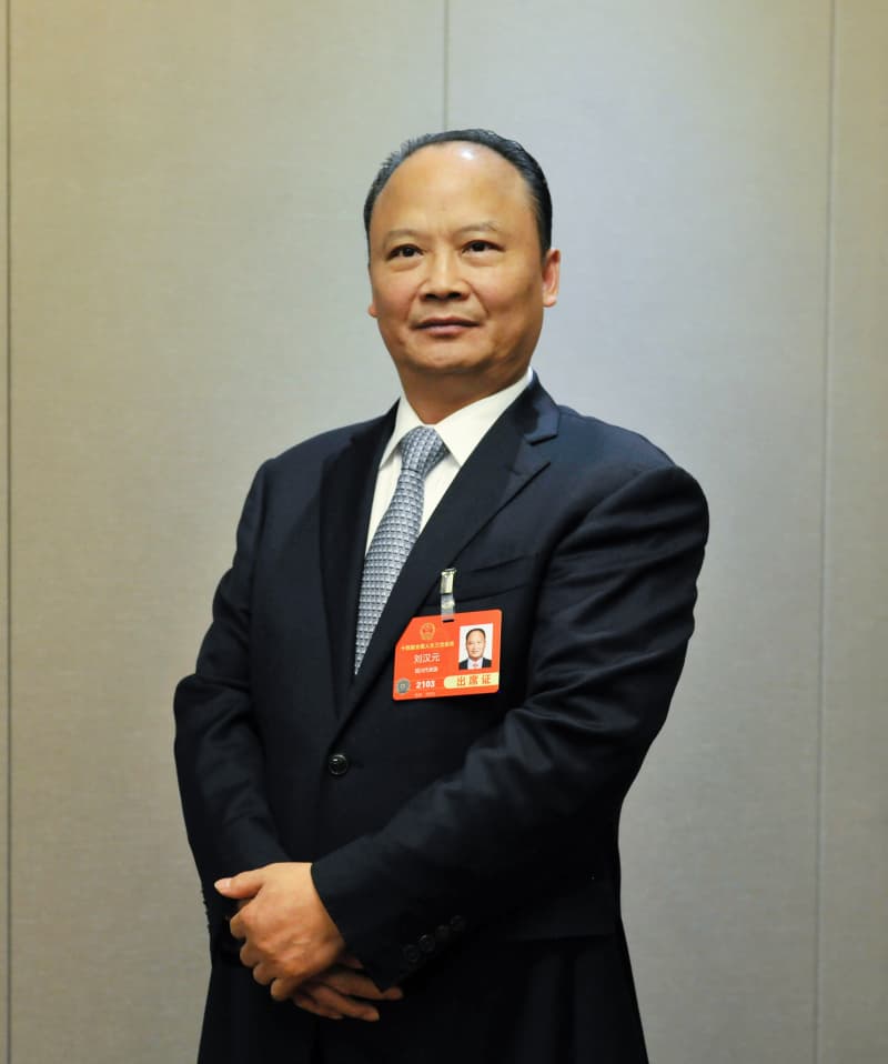 全國人大代表劉漢元。受訪者供圖