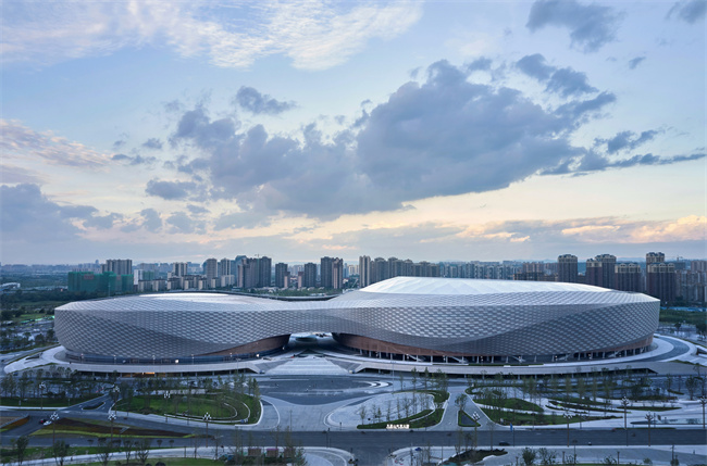 鳳凰山體育中心。中建西南院供圖