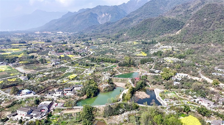 綿竹市農(nóng)村一角。綿竹市融媒體中心供圖