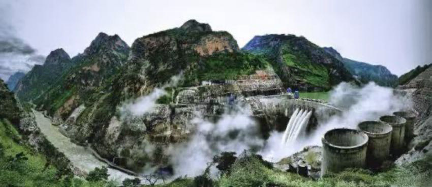 世界最高拱壩工程錦屏一級水電站。主辦方供圖