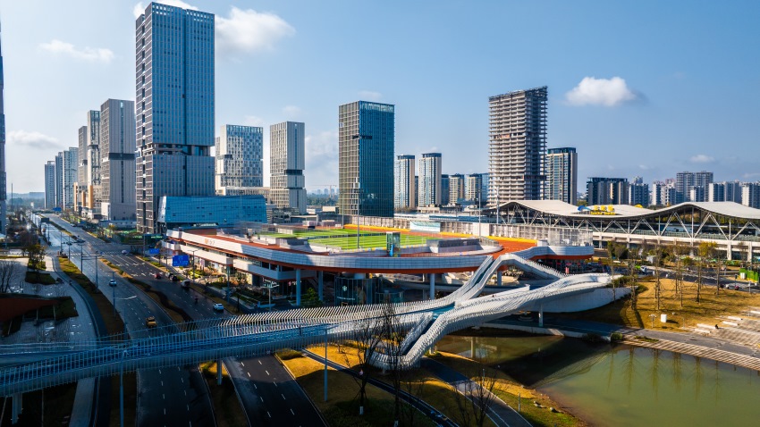 成都東部新區(qū)城市核心區(qū)。東部新區(qū)供圖