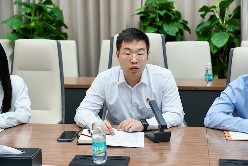 青年代表。成都交投交通建設(shè)管理集團(tuán)有限公司供圖