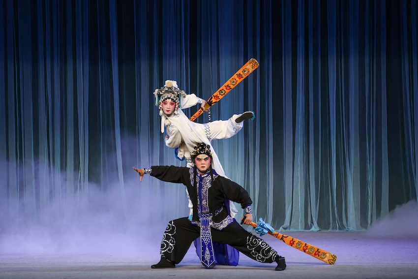 李玲琳參演的《白蛇傳》劇照。成都市川劇研究院供圖