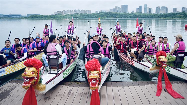 準備比賽。達霄羽供圖