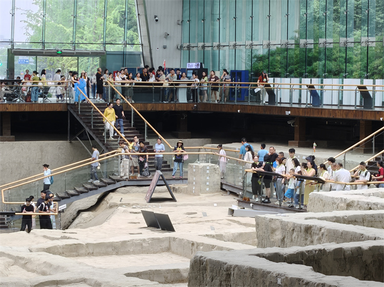 成都金沙遺址博物館。陳靜供圖
