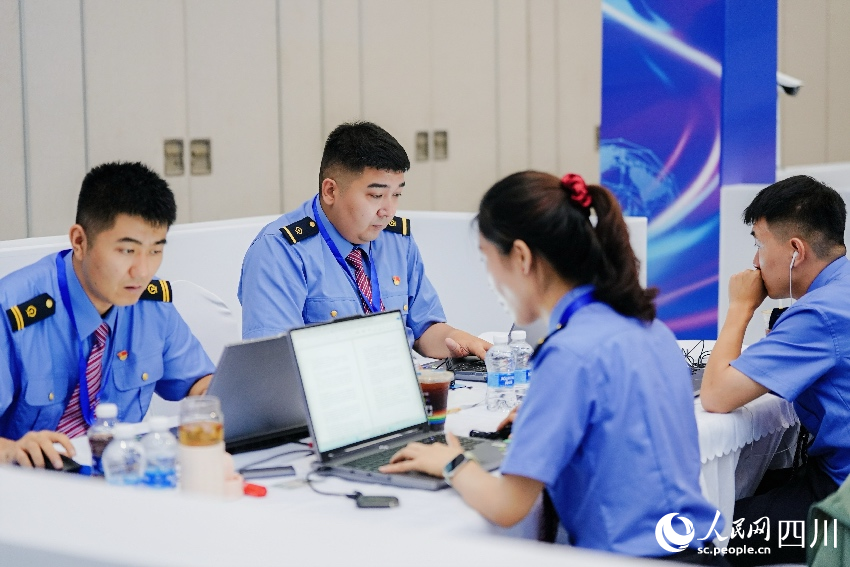 比賽現(xiàn)場。人民網(wǎng) 趙祖樂攝