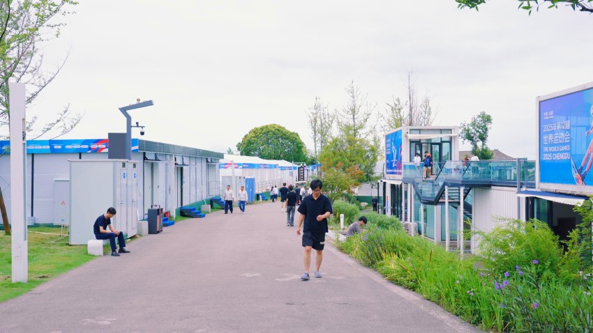 測試場。成都市委宣傳部供圖