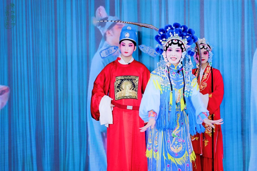 戲劇表演。樂至縣委宣傳部供圖