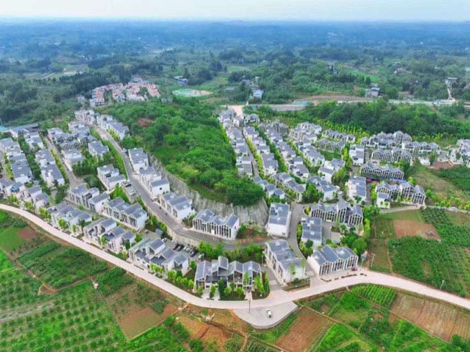 高明鎮(zhèn)高塔村。成都東部新區(qū)供圖