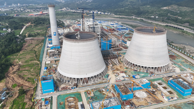 冷卻塔。葉清供圖