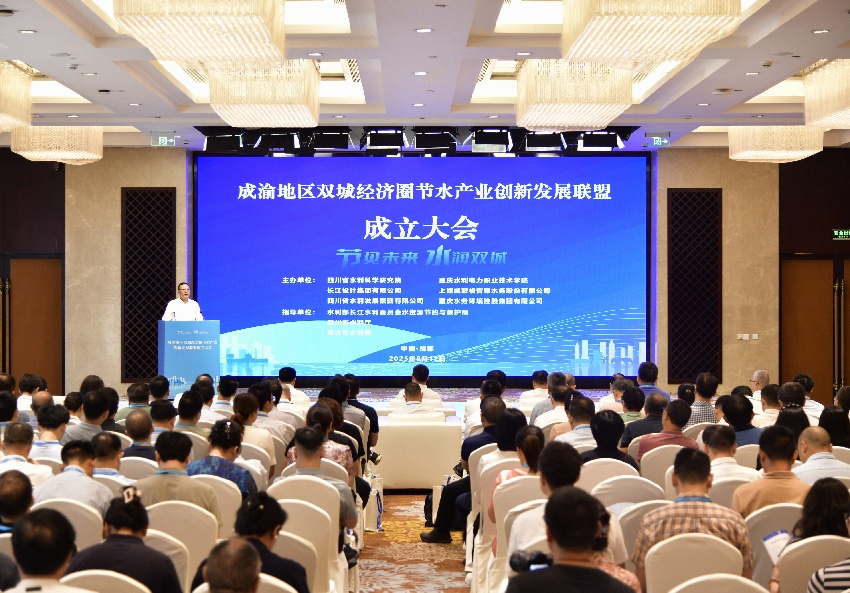 成立大會現(xiàn)場。四川省水利廳供圖