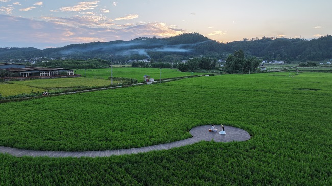 五通壩美景。徐振宇供圖
