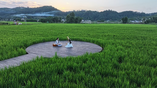 五通壩美景。徐振宇供圖