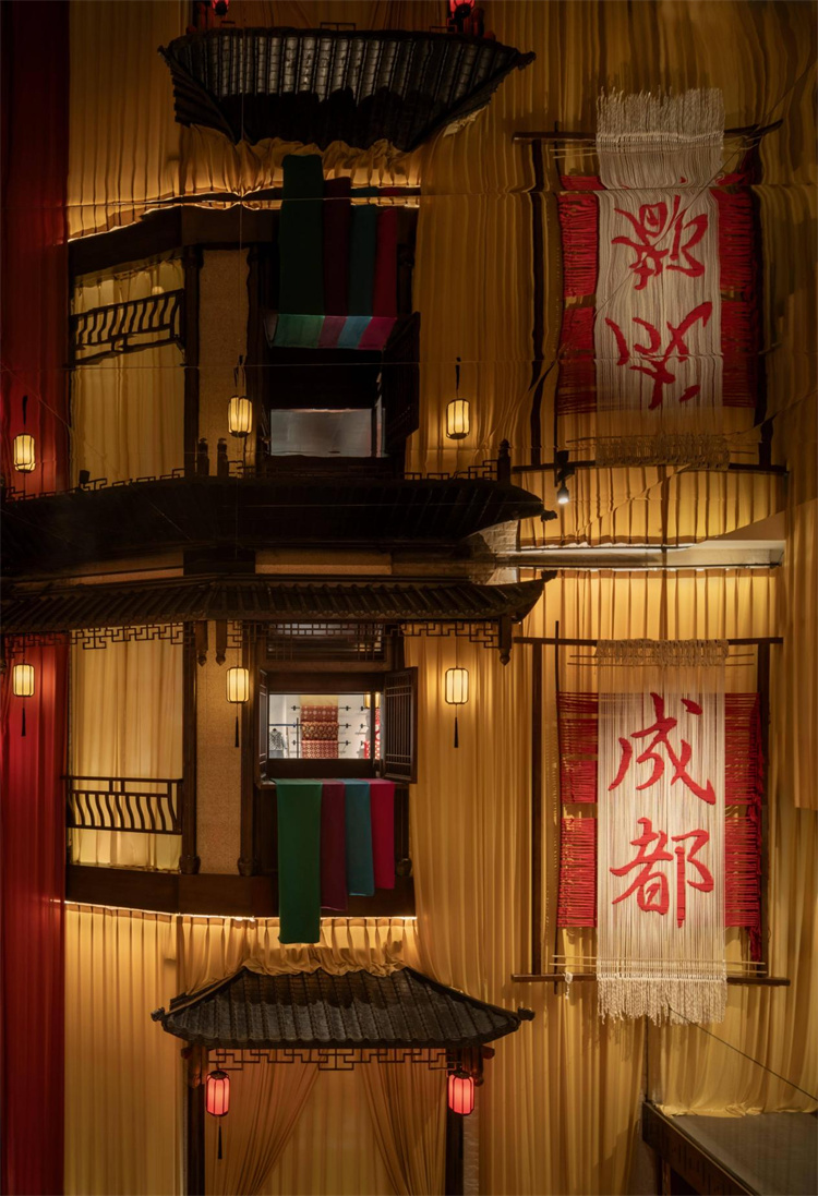 成都蜀錦織繡博物館。陳靜供圖