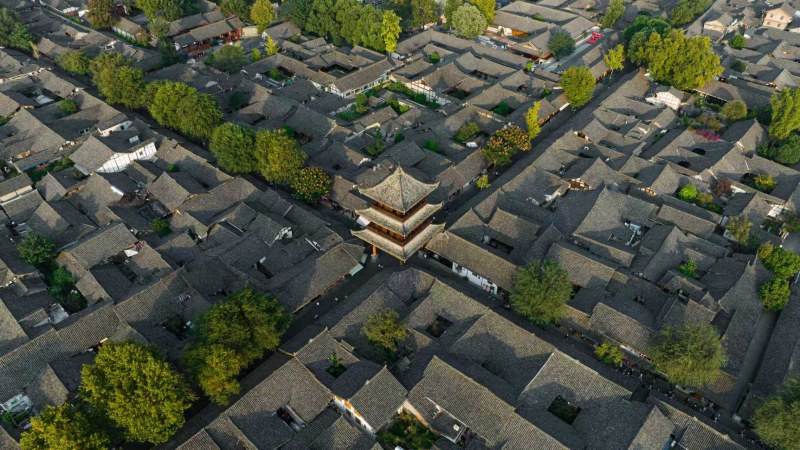 閬中古城。張曉東攝