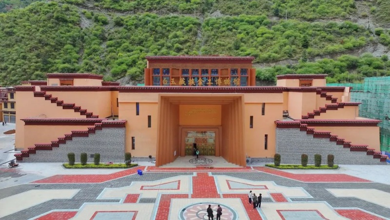 位于白玉縣河坡民族手工藝文旅體融合園區(qū)的白玉藏族金工博物館。白玉縣委宣傳部供圖