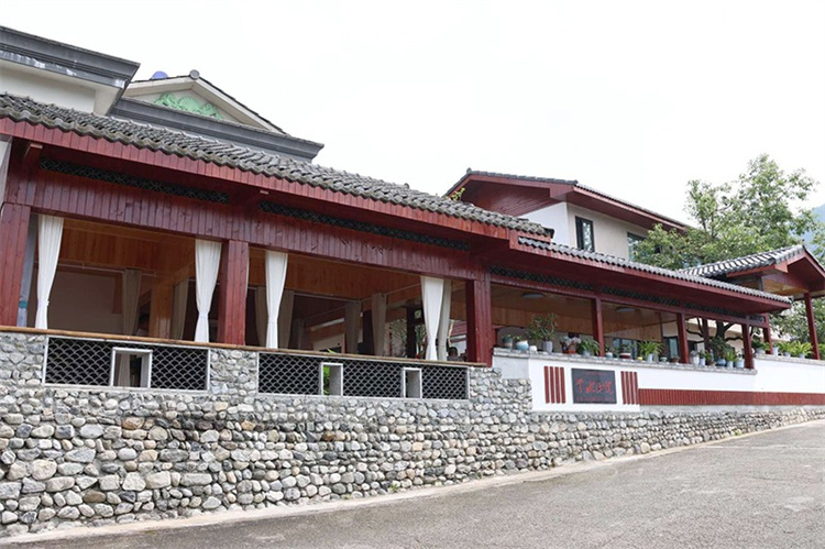 付元軍改造后的民宿。綿竹市融媒體中心供圖