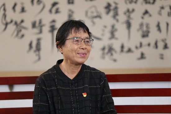 張桂梅。人民網(wǎng)記者 李發(fā)興攝