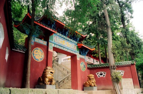 臨江古渡遺址——臨江寺。蒼溪縣委宣傳部供圖